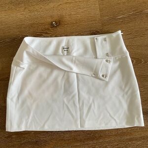 Aritzia, Sunday Best White Mini Tennis Skirt (size S)